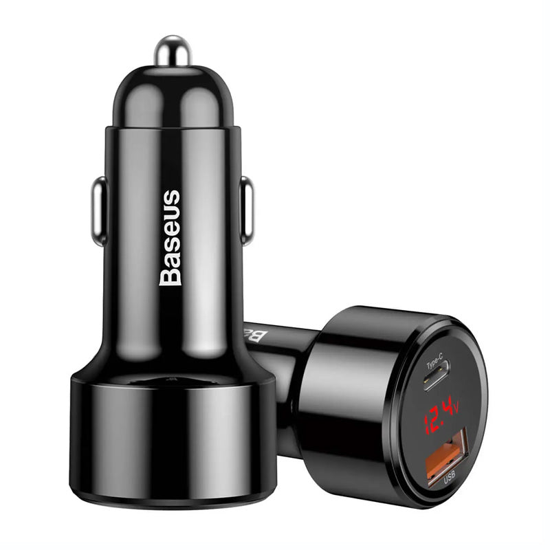Baseus Magic Series PPS digital display (Type-c PD+QC) Intelligent dual quick charging and car charging of 45W Black Baseus Magic Series PPS digital display (Type-c PD+QC) Intelligent dual quick charging and car charging of 45W Black